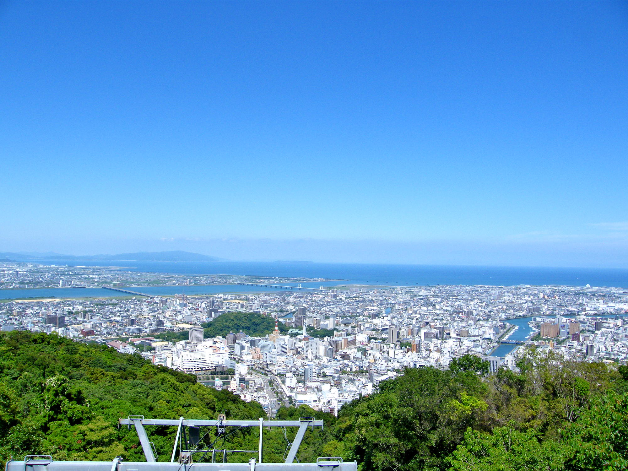 徳島港の眺望