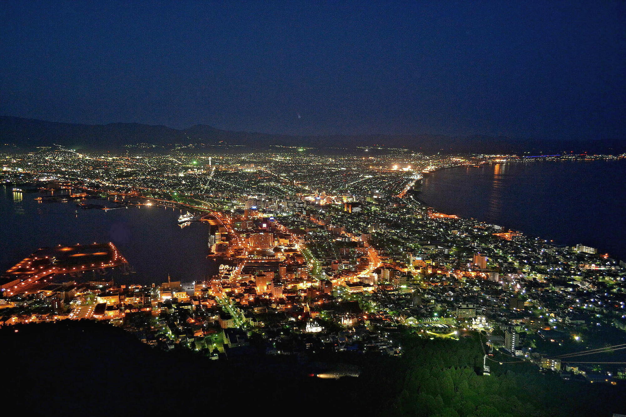 函館山からの夜景