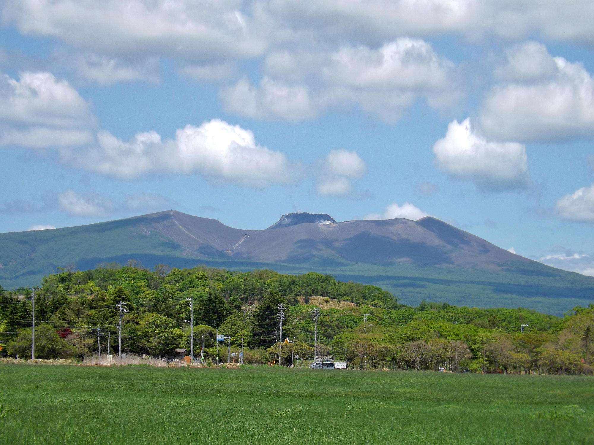 樽前山の眺望