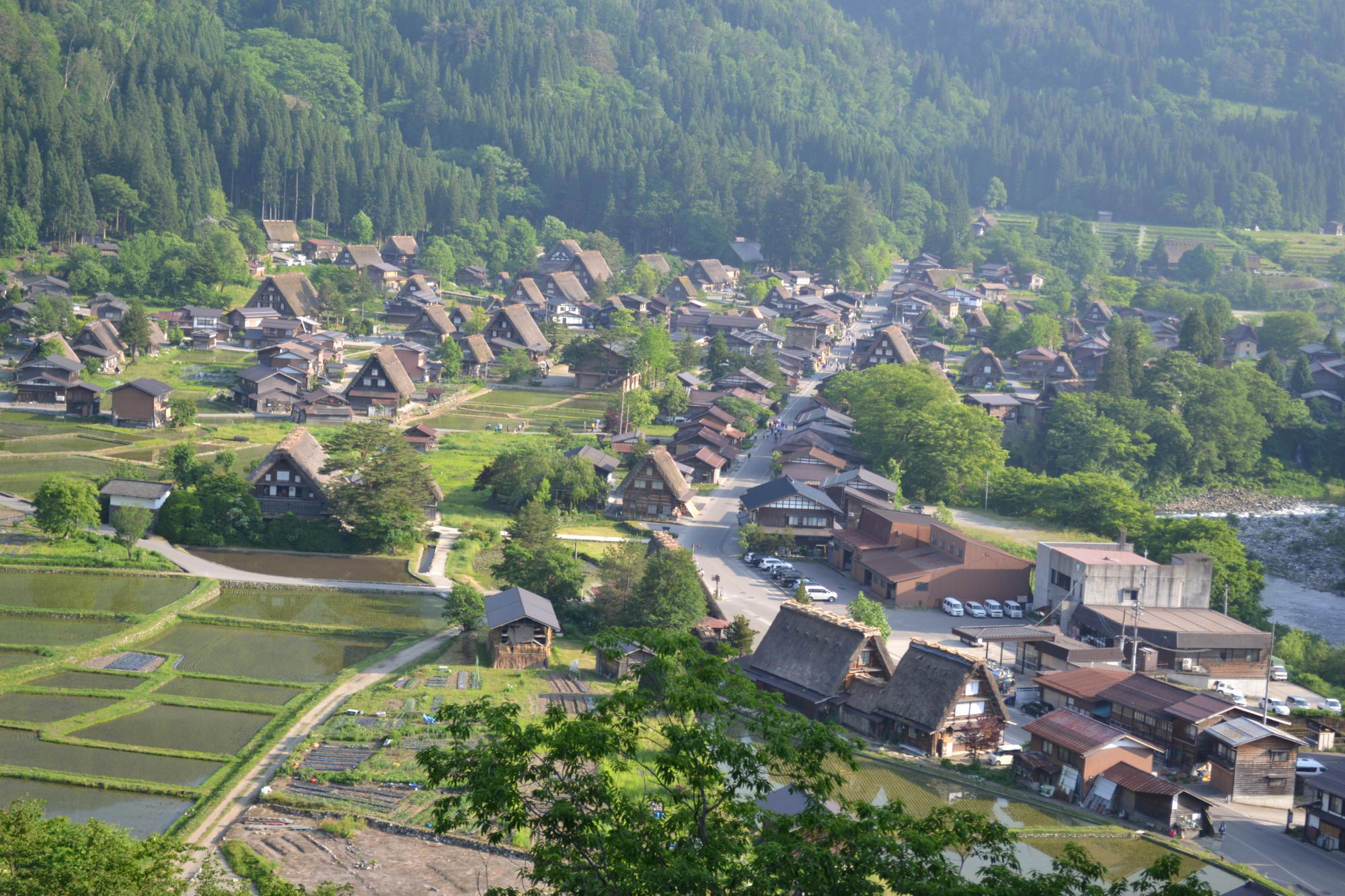 白川郷展望