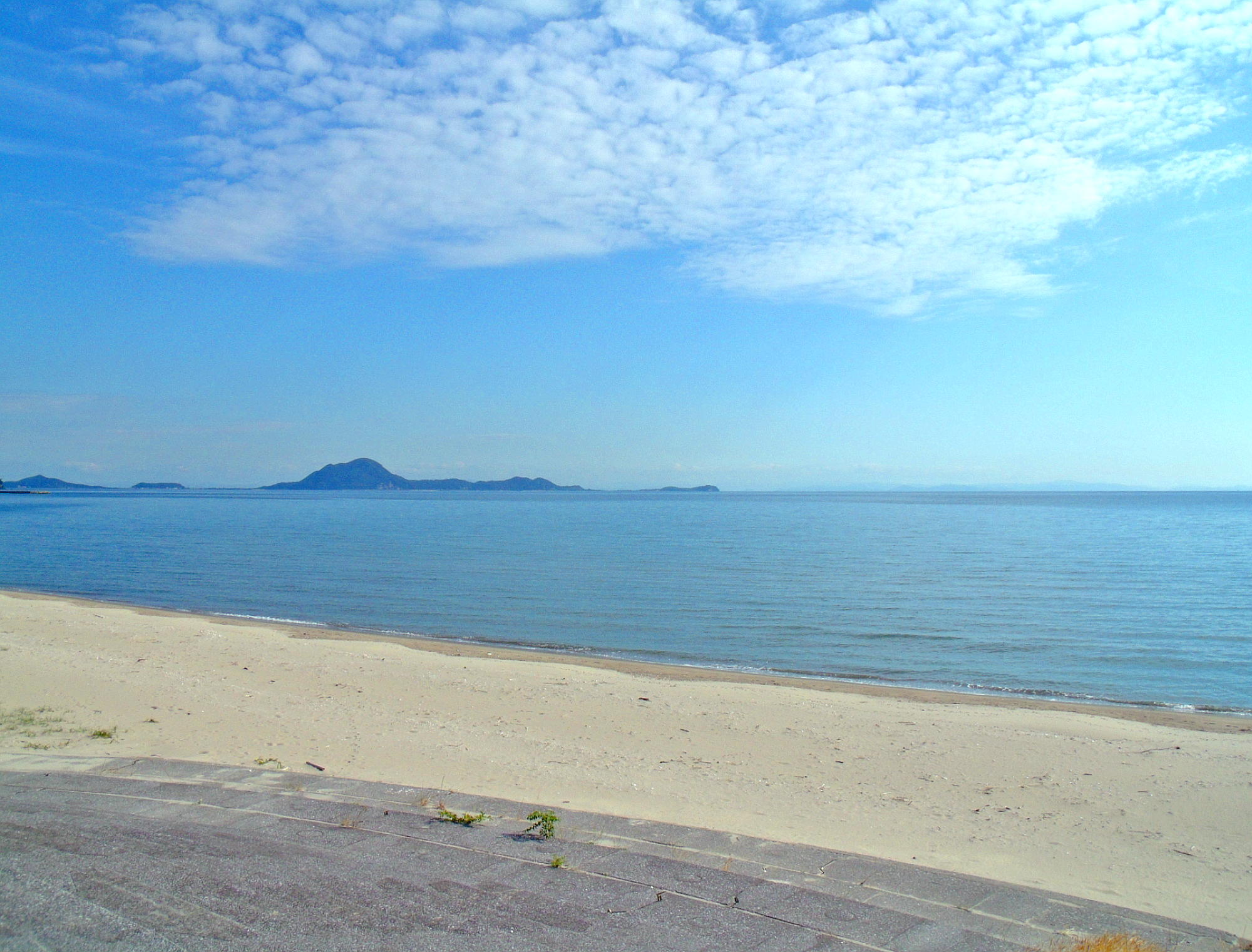 国東半島の青い空